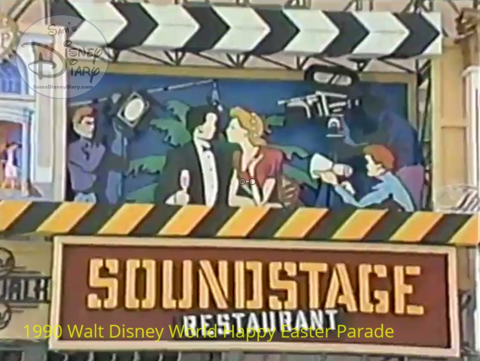 1990 Walt Disney World Happy Easter Parade - The Soundstage Restaurant