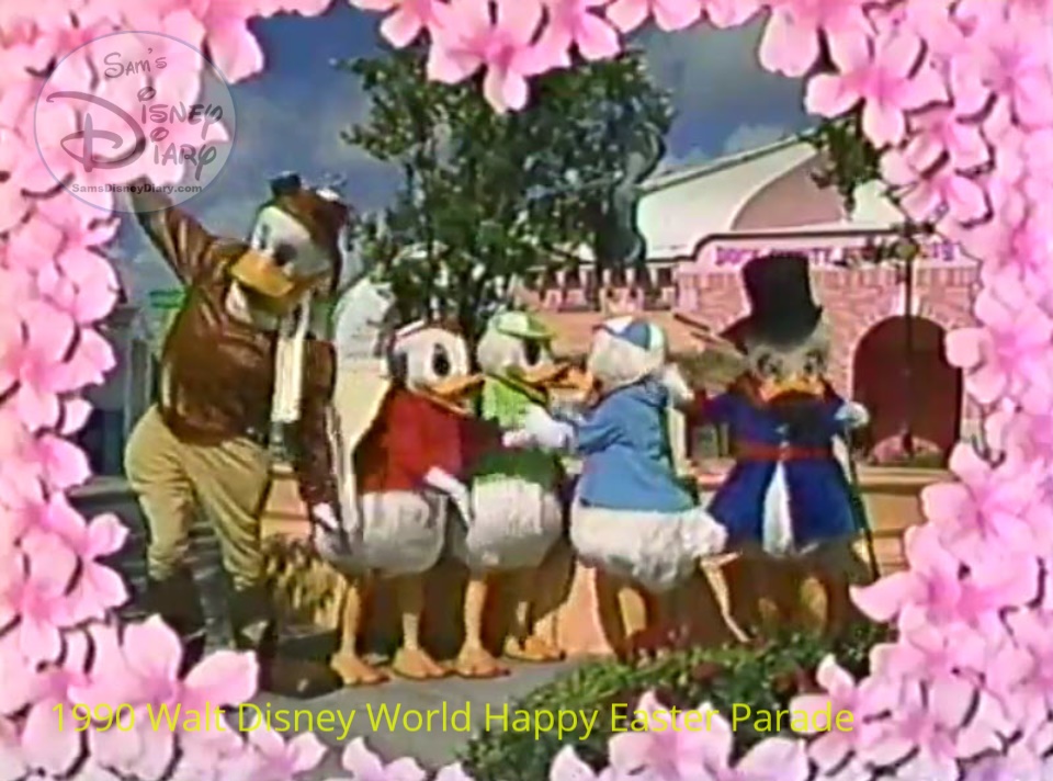 1990 Walt Disney World Happy Easter Parade - The Duck Tales Gang