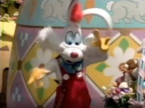 1995 Walt Disney World Easter Day Parade Rodger Rabbit takes center stage