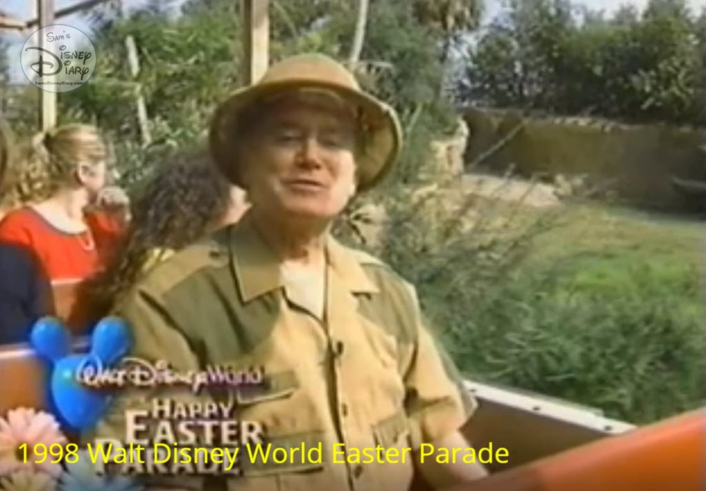 1998 Walt Disney World Happy Easter Parade - Regis Philbin with on inside look at the yet to be opened Animal Kingdom Adventure Park