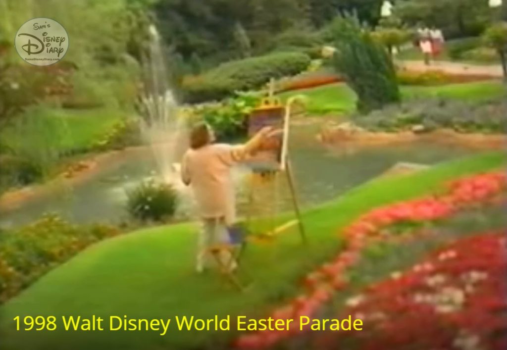 1998 Walt Disney World Happy Easter Parade Epcot Flower and Garden Festival Spot
