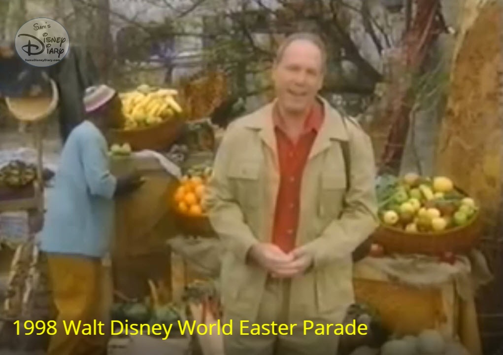 1998 Walt Disney World Happy Easter Parade Michael Eisner introduces Animal Kingdom