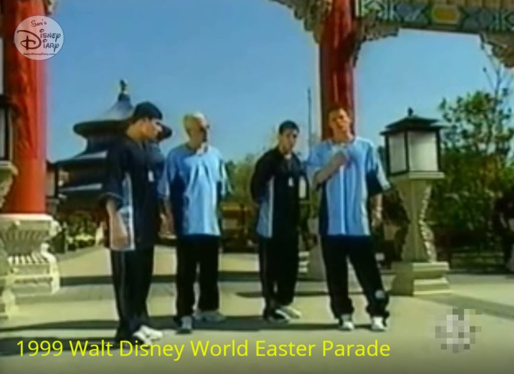 1999 Walt Disney World Happy Easter Parade - 98 Degrees in Epcot
