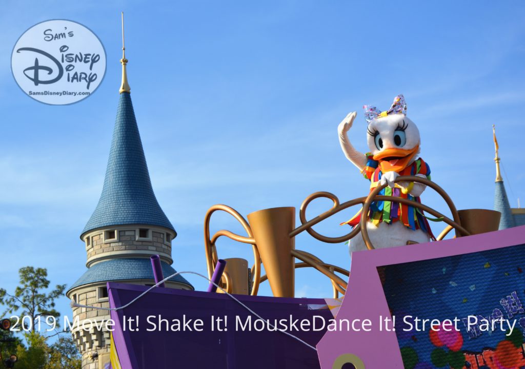 SamsDisneyDiary Episode #117: Walt Disney World Magic Kingdom Move It, Shake It, mouskeDance It Street Party New for 2019