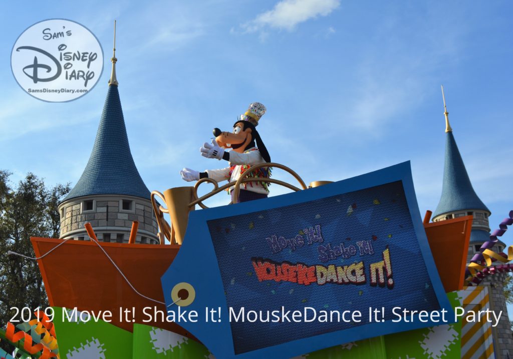 SamsDisneyDiary Episode #117: Walt Disney World Magic Kingdom Move It, Shake It, mouskeDance It Street Party New for 2019