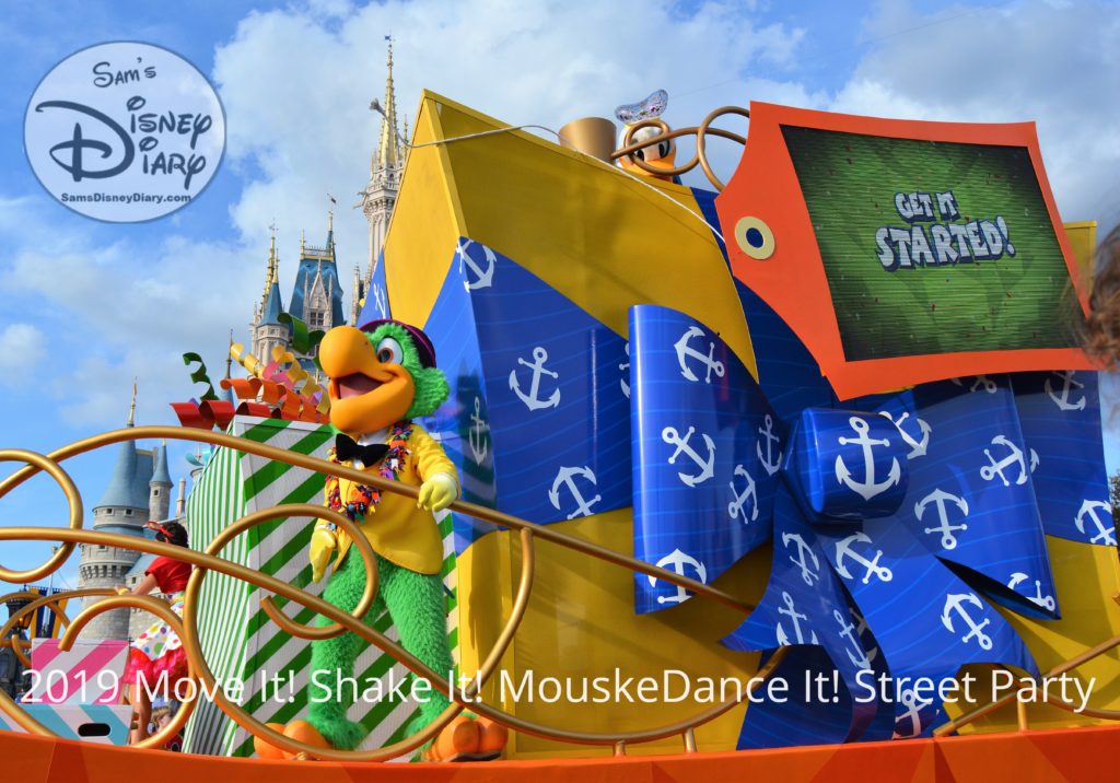 SamsDisneyDiary Episode #117: Walt Disney World Magic Kingdom Move It, Shake It, mouskeDance It Street Party New for 2019