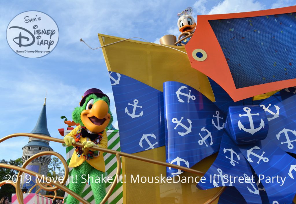 SamsDisneyDiary Episode #117: Walt Disney World Magic Kingdom Move It, Shake It, mouskeDance It Street Party New for 2019