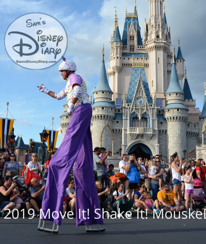 SamsDisneyDiary Episode #117: Walt Disney World Magic Kingdom Move It, Shake It, mouskeDance It Street Party New for 2019