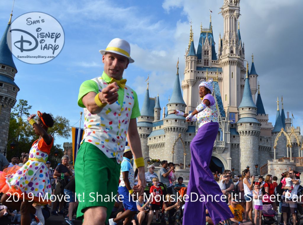 SamsDisneyDiary Episode #117: Walt Disney World Magic Kingdom Move It, Shake It, mouskeDance It Street Party New for 2019