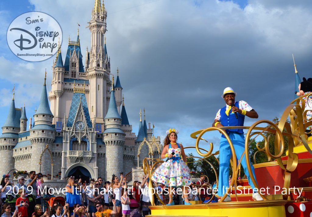 SamsDisneyDiary Episode #117: Walt Disney World Magic Kingdom Move It, Shake It, mouskeDance It Street Party New for 2019