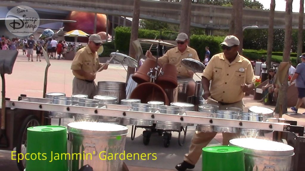 SamsDisneyDiary #115: The Epcot International Flower and Garden Festival Jammin Gardeners