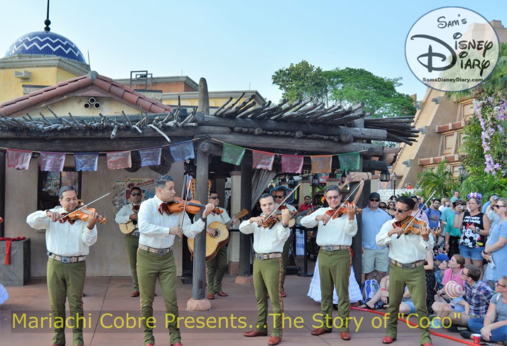 SamsDisneyDiary Episode #116: The Mariachi Cobre Present...The Story of "Coco"