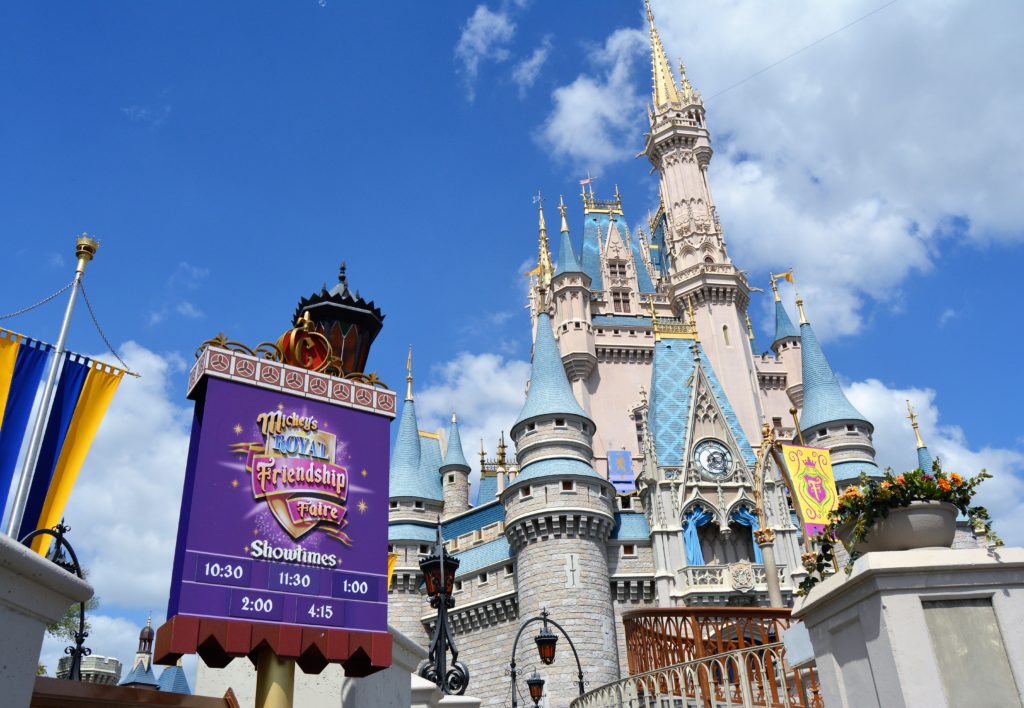 Sams Disney Diary Mickey's Royal Friendship Faire Walt Disney World Magic Kingdom Summer 2019