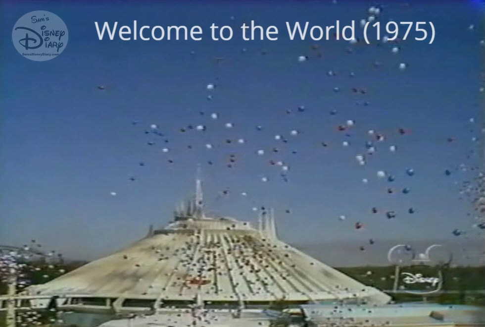 An early look inside Space Mountain from Welcome to The World 1975