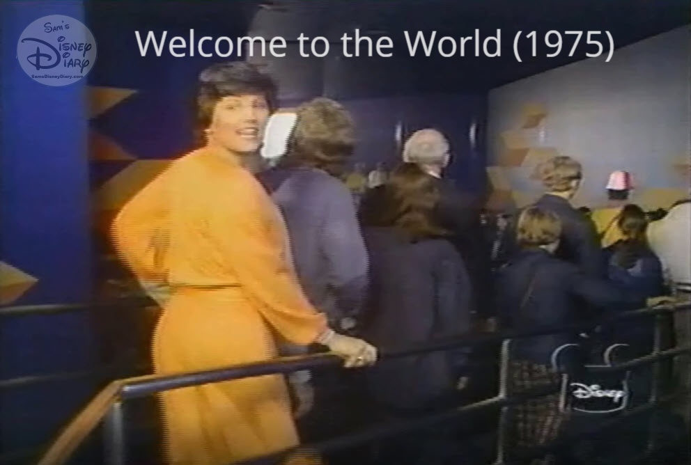 An early look inside Space Mountain from Welcome to The World 1975