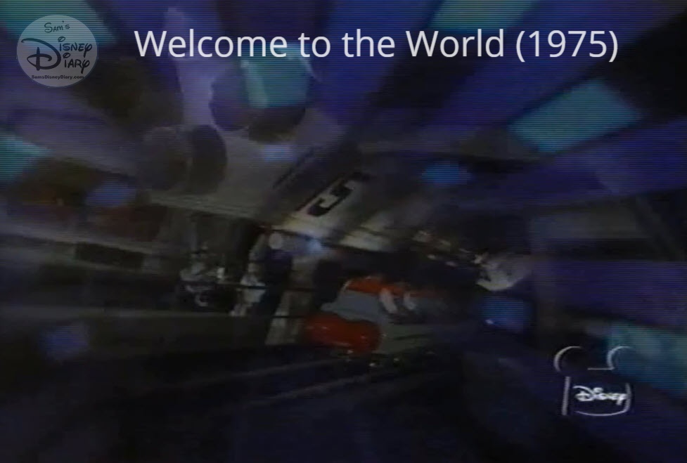 An early look inside Space Mountain from Welcome to The World 1975