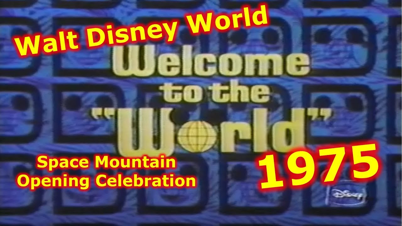 Welcome to The World | Walt Disney World | 1975 | Space Mountain Opening Celebration | Tommy Tune