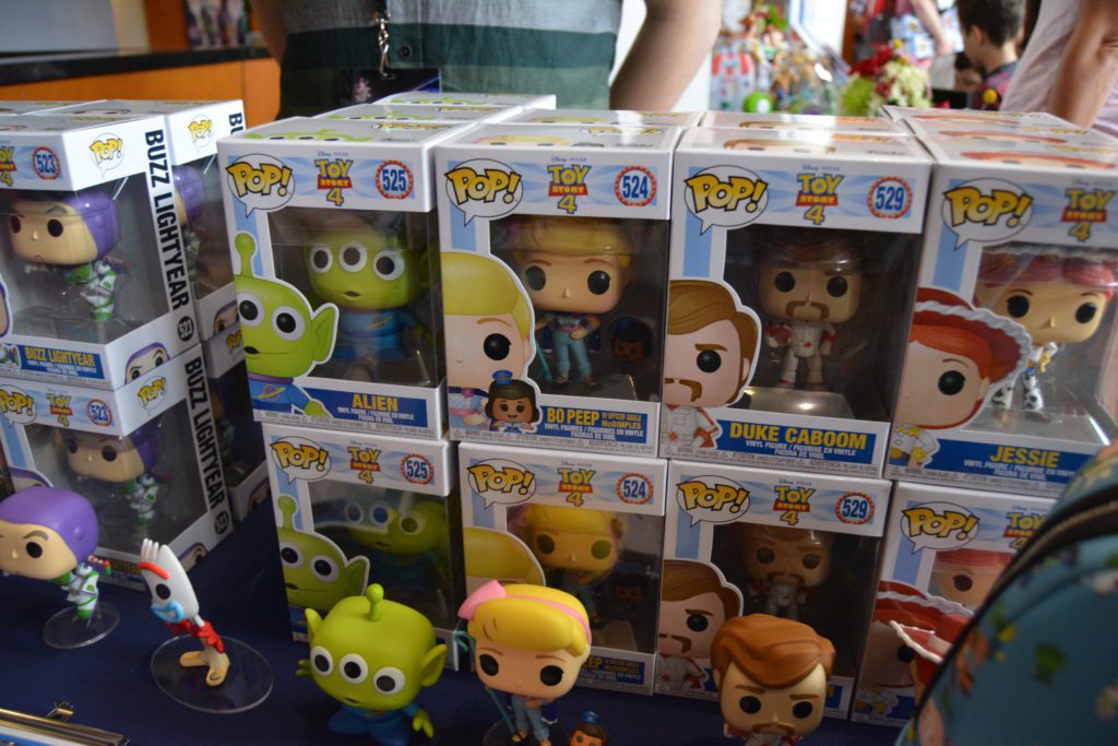 Toy Story 4 Merchandise at Press Junket
