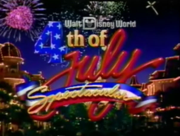 1989 Walt Disney World 4th of July Spectacular