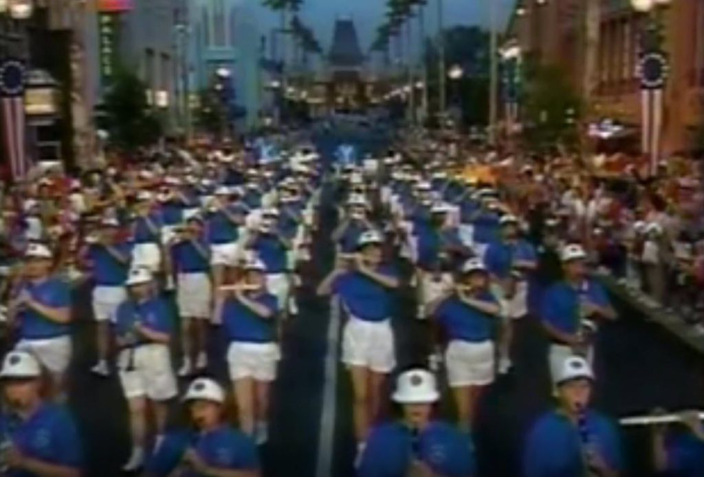 1989 Walt Disney World 4th of July Spectacular All-America Parade