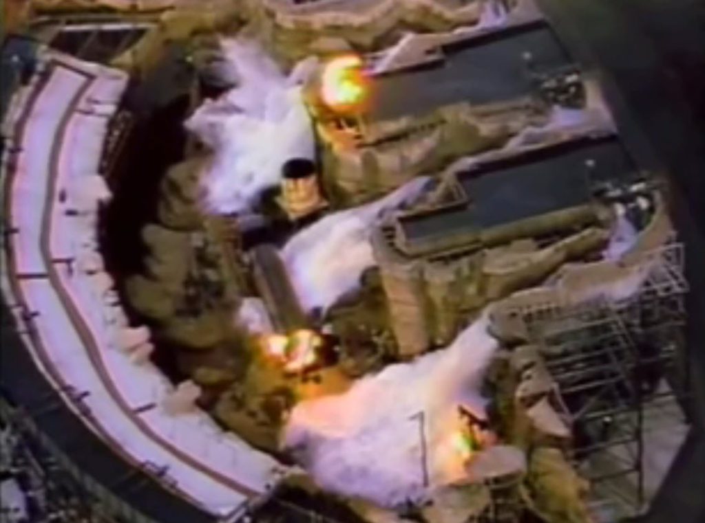 1989 Walt Disney World 4th of July Spectacular Catastrophe Canyon Disney MGM Studios