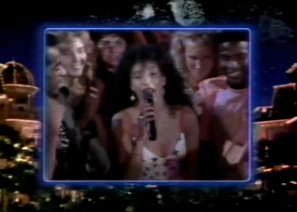 1990 Walt Disney World 4th of July Spectacular Club MTV’s Downtown Julie Brown is at Downtown Disney Pleasure Island where even the Fourth of July can turn into New Year’s Eve!