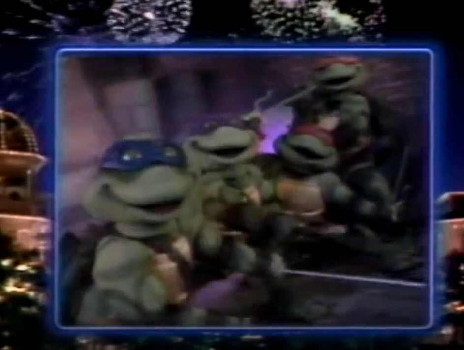 1990 Walt Disney World 4th of July Spectacular - the Teenage Mutant Ninja Turtles have taken residence at Disney MGM Studios