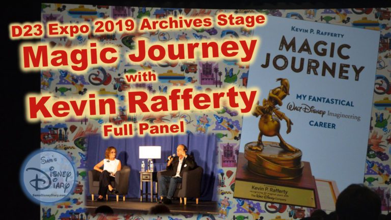 D23 Expo | Archives Stage | A Magical Journey | Imagineer Kevin Rafferty | D23 Expo 2019 | Walt Disney World | Disneyland