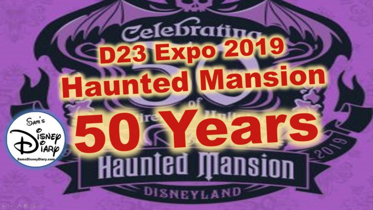 The Haunted Mansion | 50th Anniversary Celebration | D23 Expo | D23 Expo Arena Stage | Walt Disney World | Disneyland | Muppets | 2019