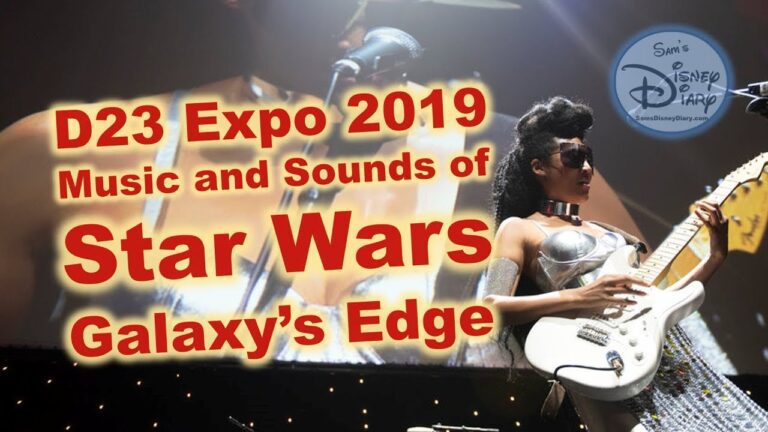 Music and Sounds of Star Wars Galaxy's Edge | D23 Expo