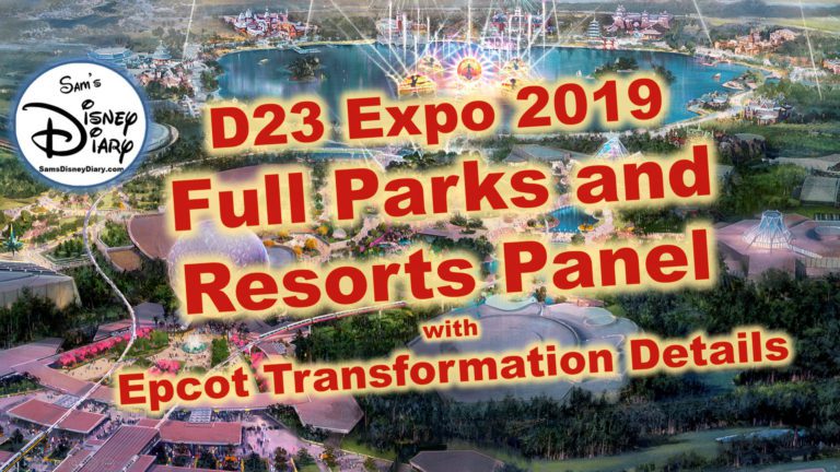 D23 Expo 2019 Parks and Resorts Panel