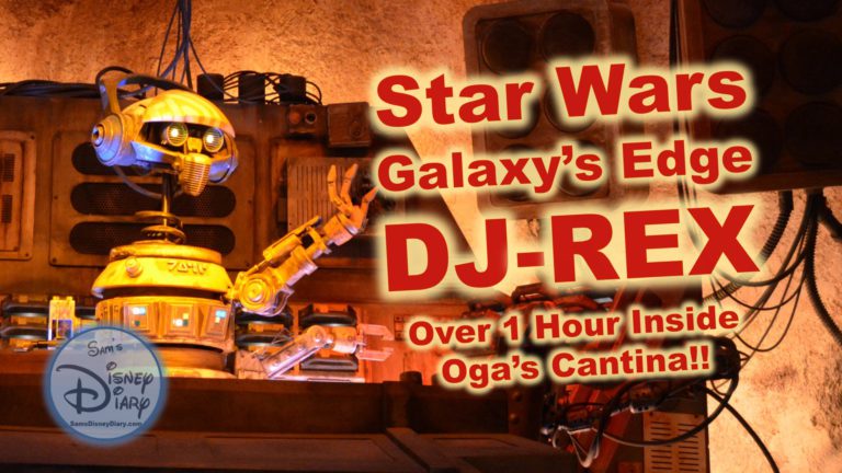 Star Wars | Galaxy’s Edge | DJ-Rex Oga’s Cantina | Over an Hour | Walt Disney World | Disneyland
