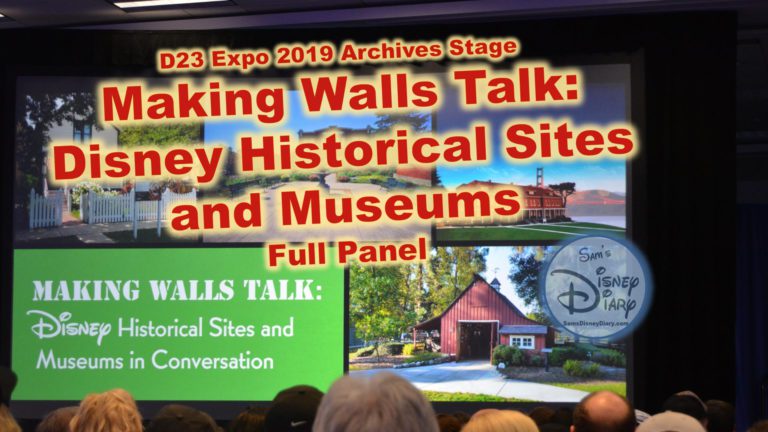 D23 Expo | Archives Stage | Making Walls Talk | Disney Historical Sites and Museums | Walt Disney Family Museum | Birthplace | Hometown