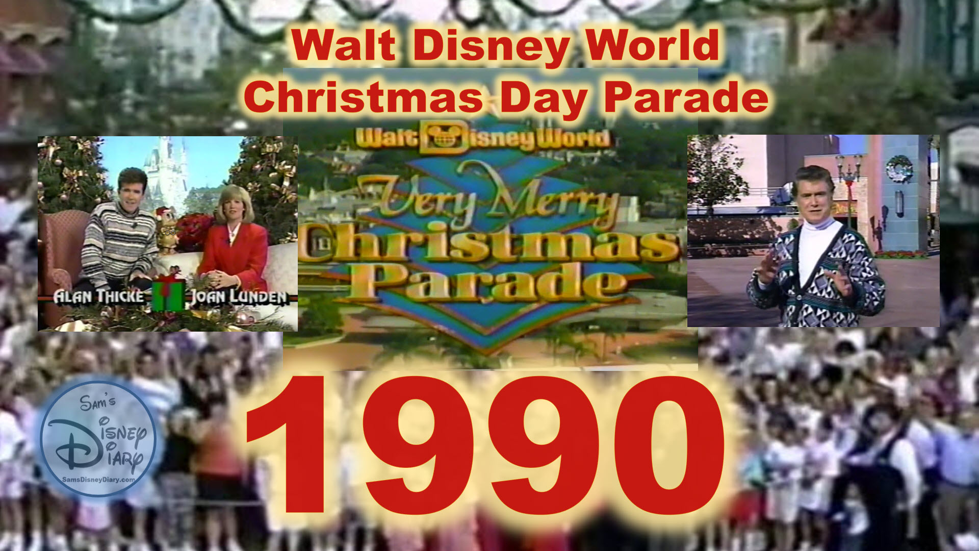 1990 Walt Disney World Christmas Day Parade