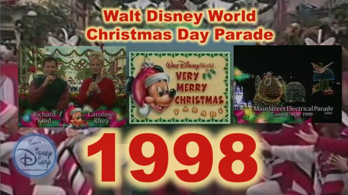 1998 Walt Disney World Christmas Day Parade | Caroline Rhea | Richard ...