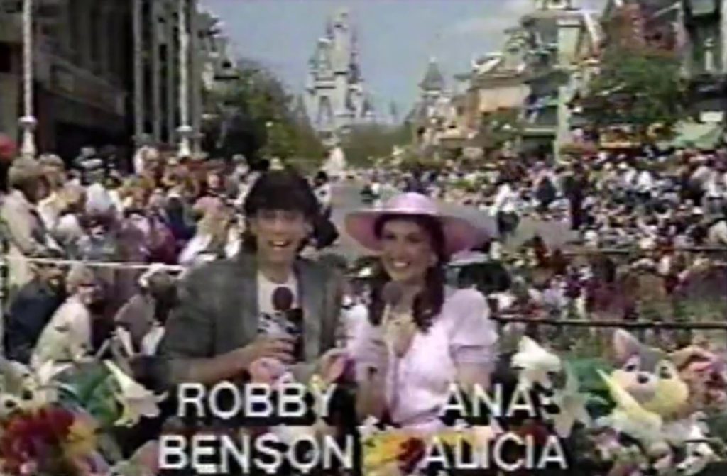 1986 Walt Disney World Easter Day Parade Robbie Benson and Ana Alicia are our hosts from Walt Disney World