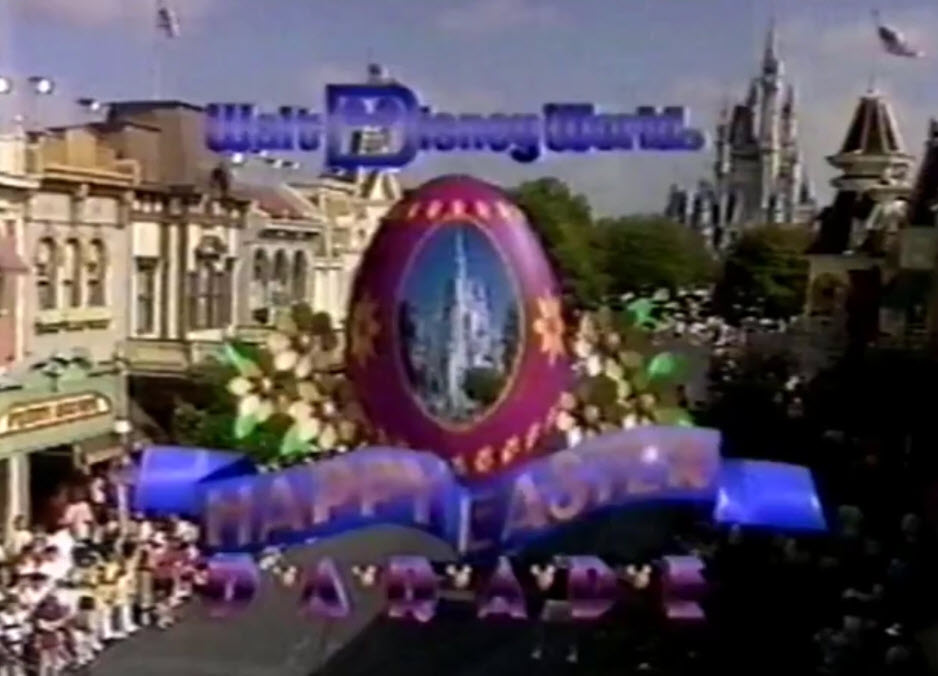 1987 Walt Disney World Easter Day Parade