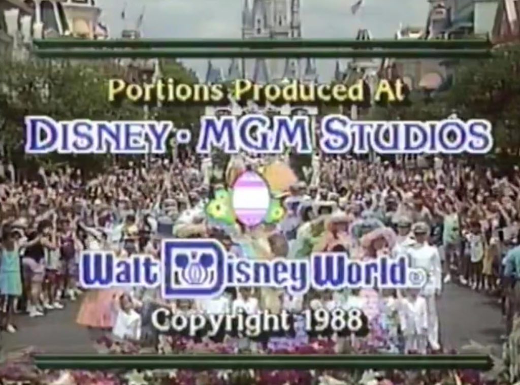 1988 Walt Disney World Easter Day Parade