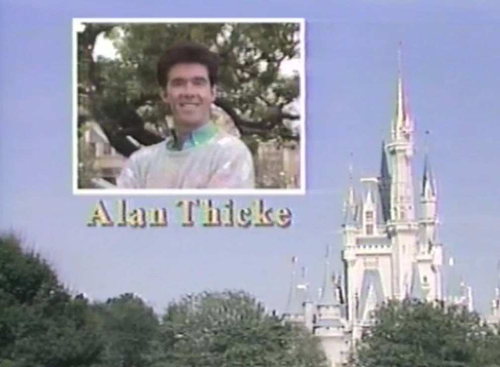 1988 Walt Disney World Easter Day Parade Hosts Alan Thicke