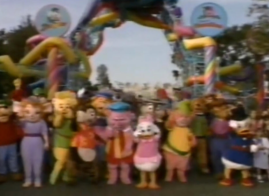 1991 Walt Disney World Easter Day Parade - Disneyland Afternoon Avenue