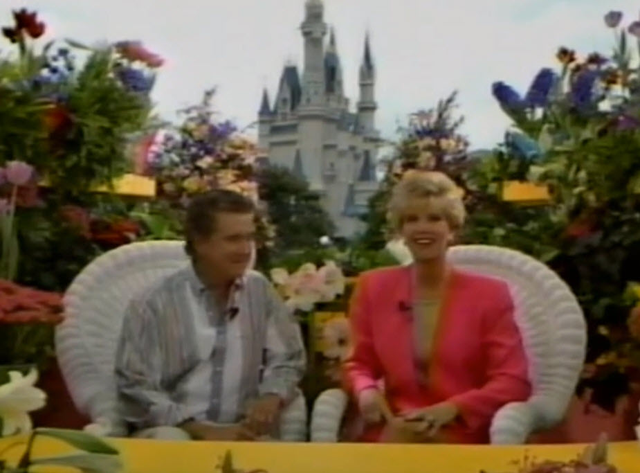 1992 Walt Disney World Easter Day Parade Host Joan Lunden