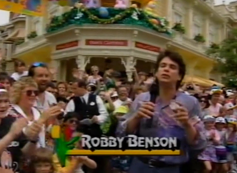 1992 Walt Disney World Easter Day Parade Host Robbie Benson