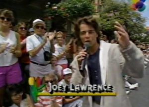 1993 Walt Disney World Easter Day Parade Guests Joey Lawrence