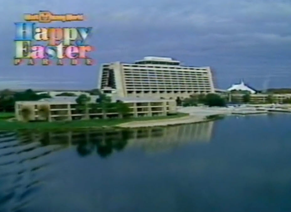 1993 Walt Disney World Easter Day Parade Contemporary Resort