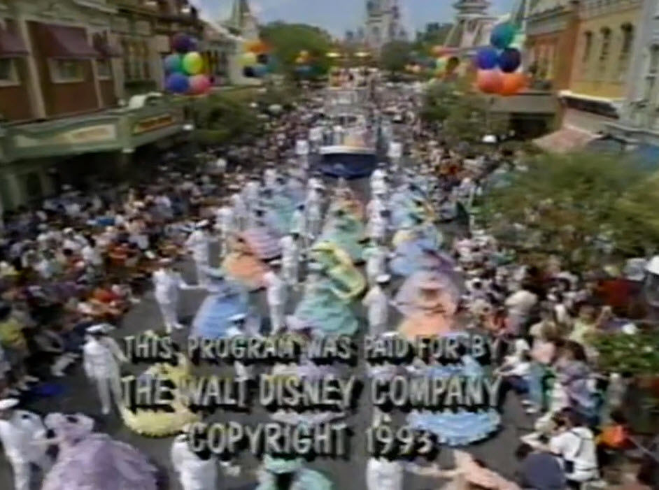 1993 Walt Disney World Easter Day Parade