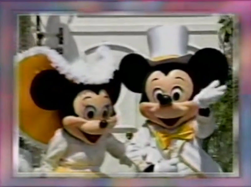 1993 Walt Disney World Easter Day Parade Mickey and Minnie