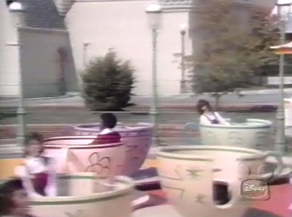 Walt Disney World Grand Opening - Tea Cups no roof