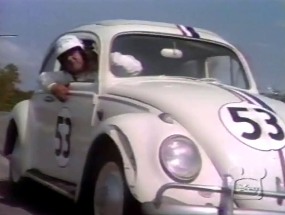 Walt Disney World Grand Opening - Buddy Hacket takes Herbie on the Grand Priex