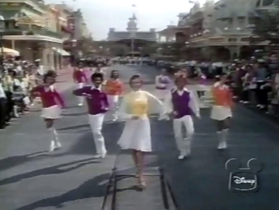 Walt Disney World Grand Opening - Julie Andrews on Main Street