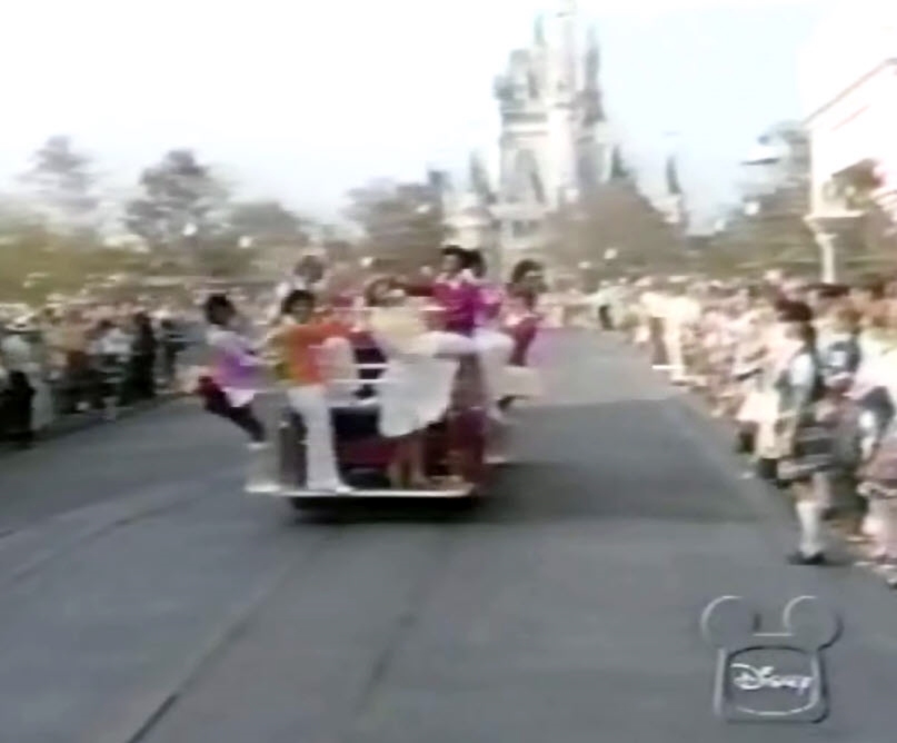 Walt Disney World Grand Opening - Julie Andrews on Main Street